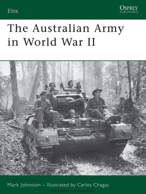 cover image of The Australian Army in World War II